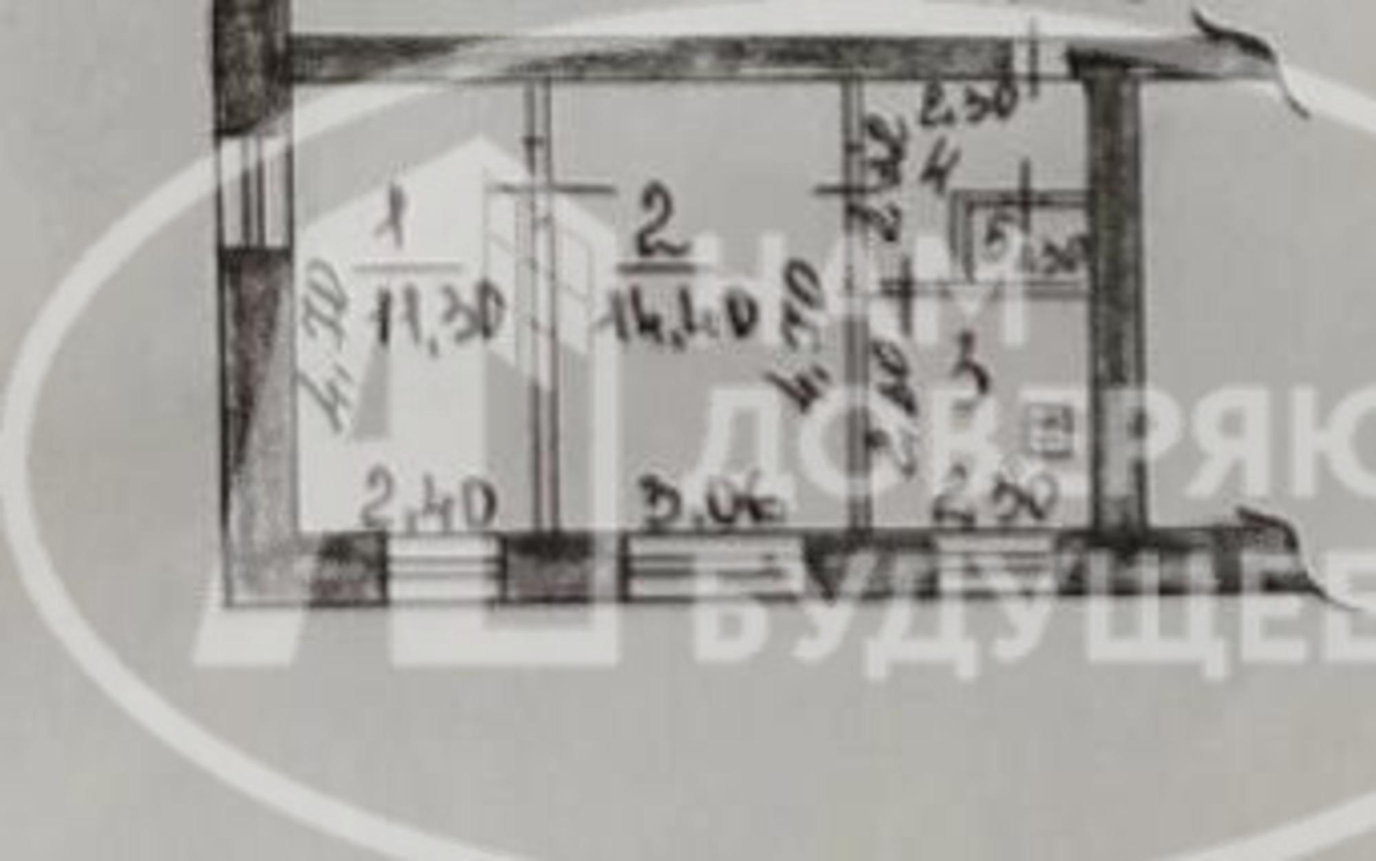 Купить квартиру за 1 790 000 рублей на Высотная улица, 17А