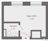 помещение 18 кв м улица Дзержинского, 35