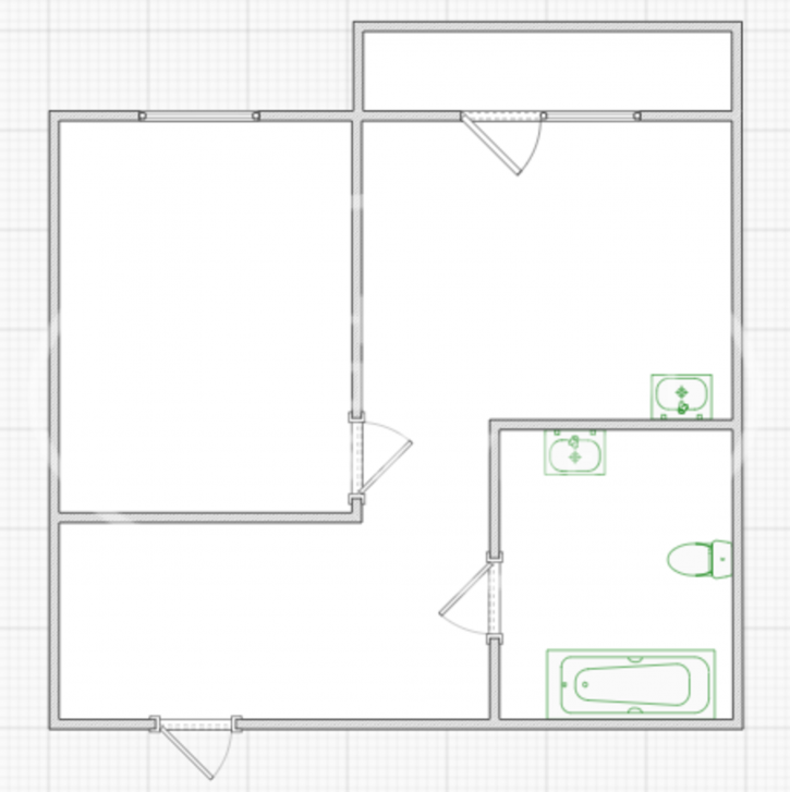 1-комн квартира улица Декабристов, 5/6
