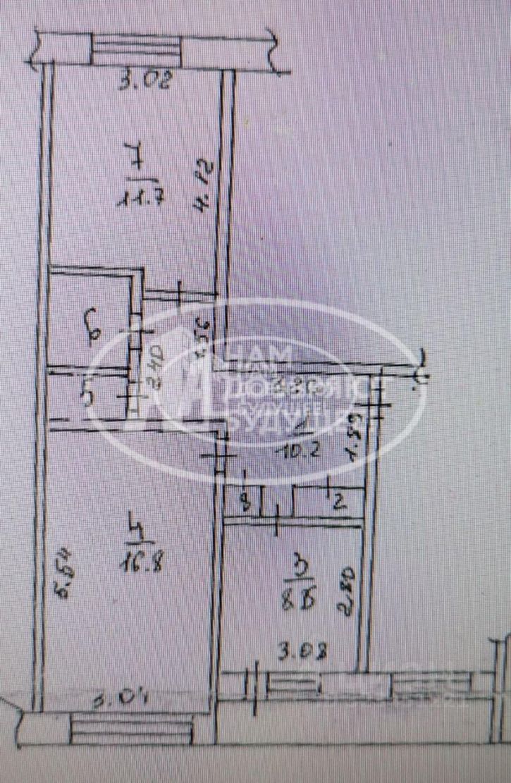 2-комн квартира Советская улица, 74
