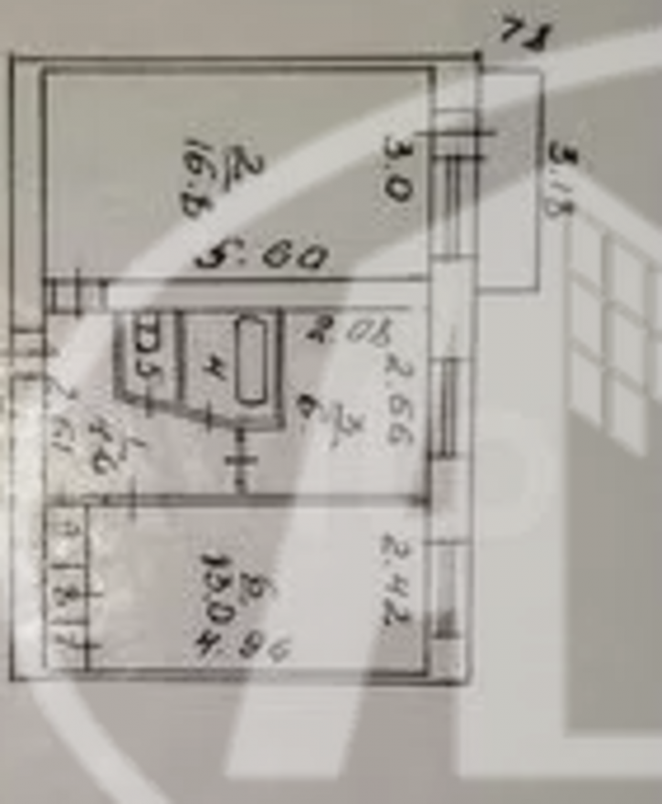 2-комн квартира Юбилейная улица, 24