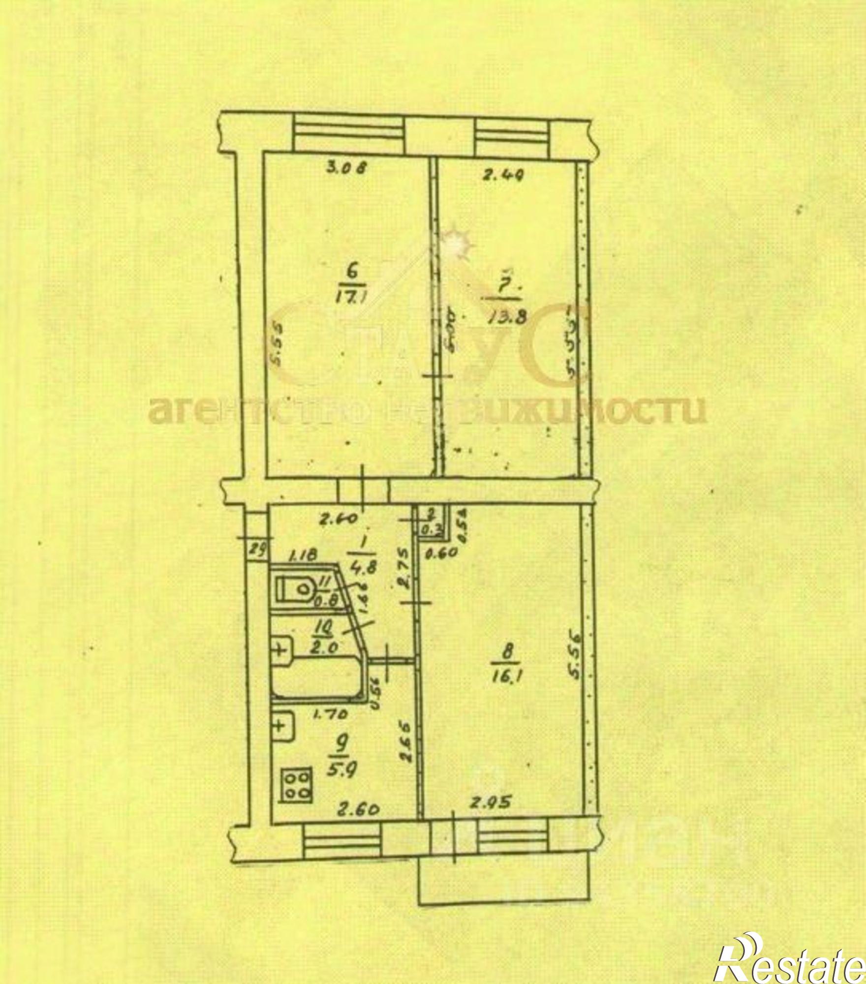 Купить квартиру за 4 300 000 рублей на Кунгур городской округ, Кунгур