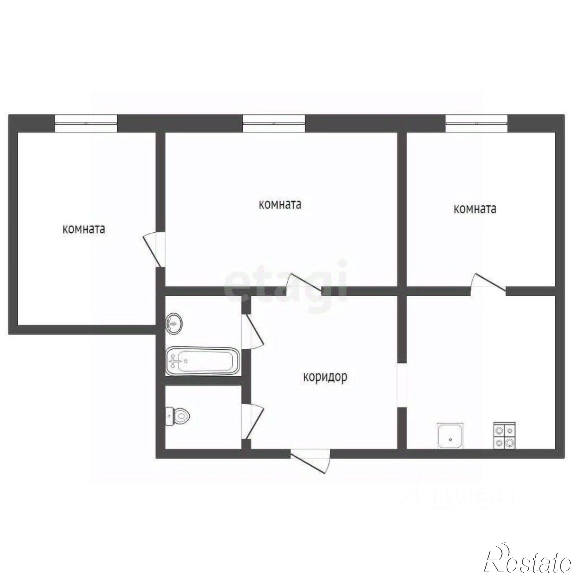 Купить квартиру за 1 600 000 рублей на Добрянский муниципальный округ