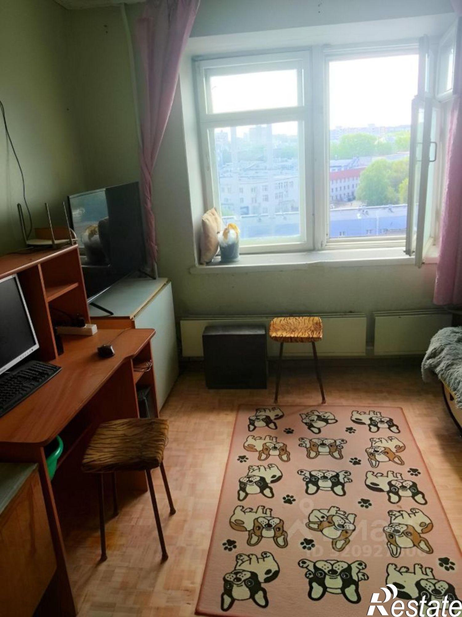 Купить комнату за 1 399 000 рублей на Пермь, шоссе Космонавтов, 113А