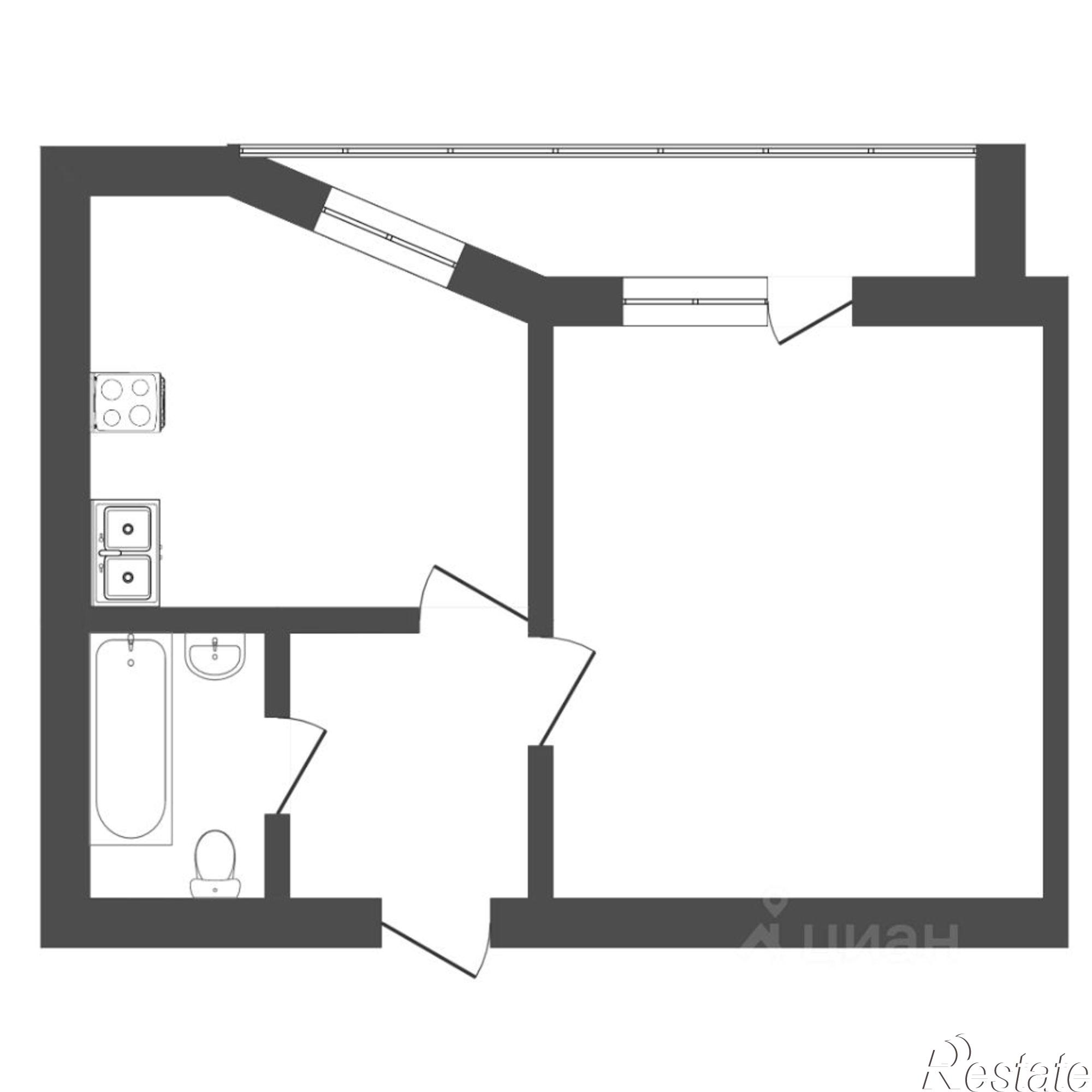 Купить квартиру за 1 200 000 рублей на городской округ Пермь, Пермь