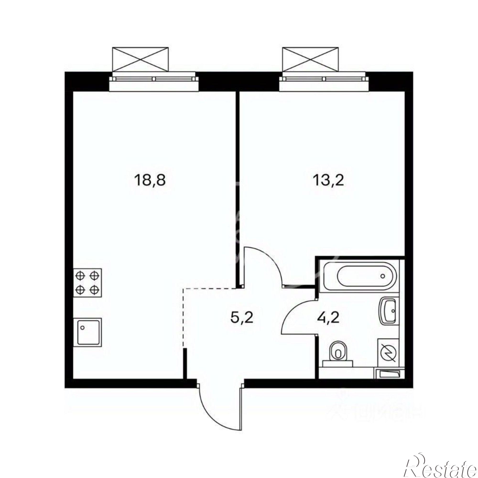 Купить квартиру за 1 150 000 рублей на улица Ленина, 9