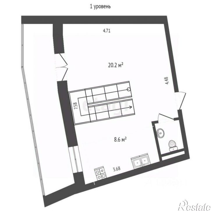 4-комн квартира городской округ Пермь, Пермь