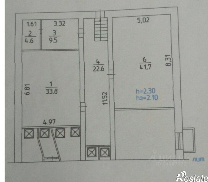 Помещение свободного назначения Пермь г., Монастырская ул., 171