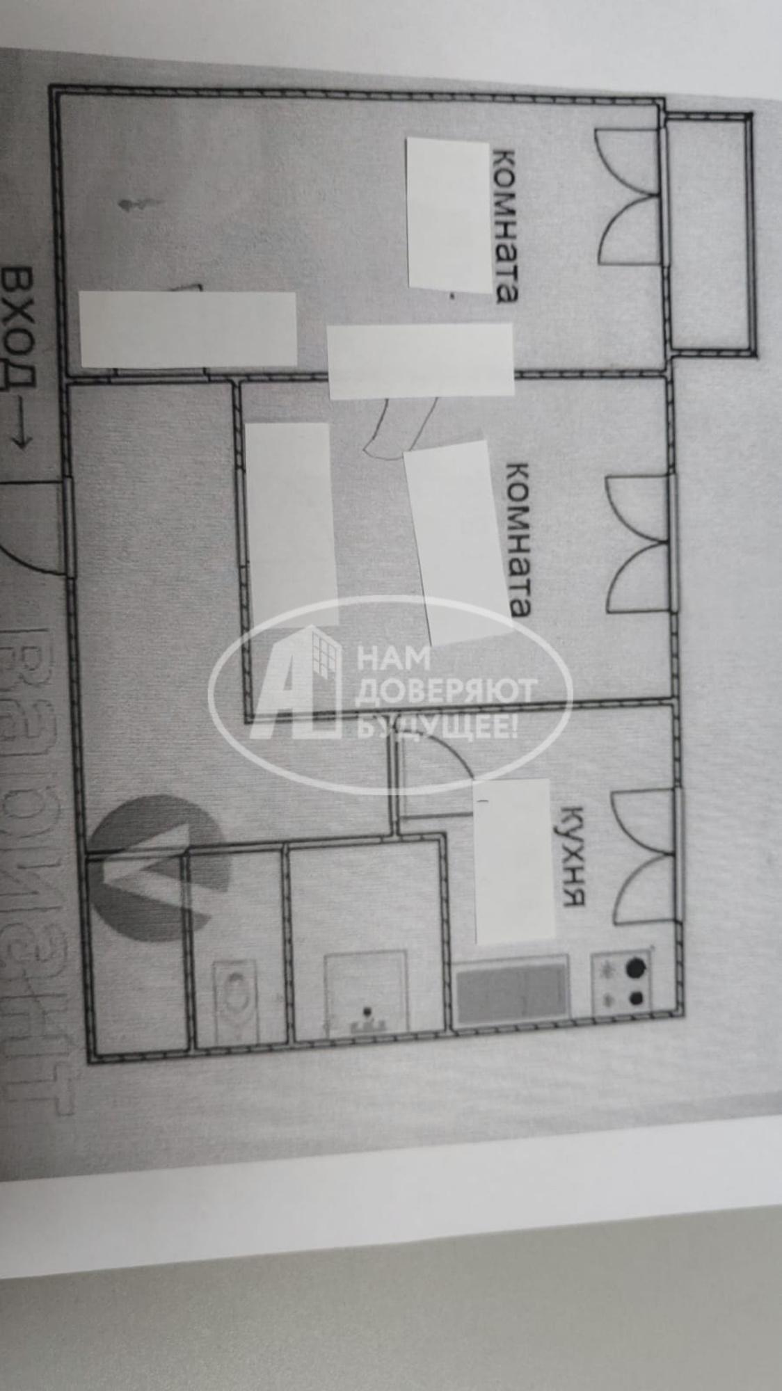 Купить квартиру за 1 200 000 рублей на Октябрьский проспект, 6