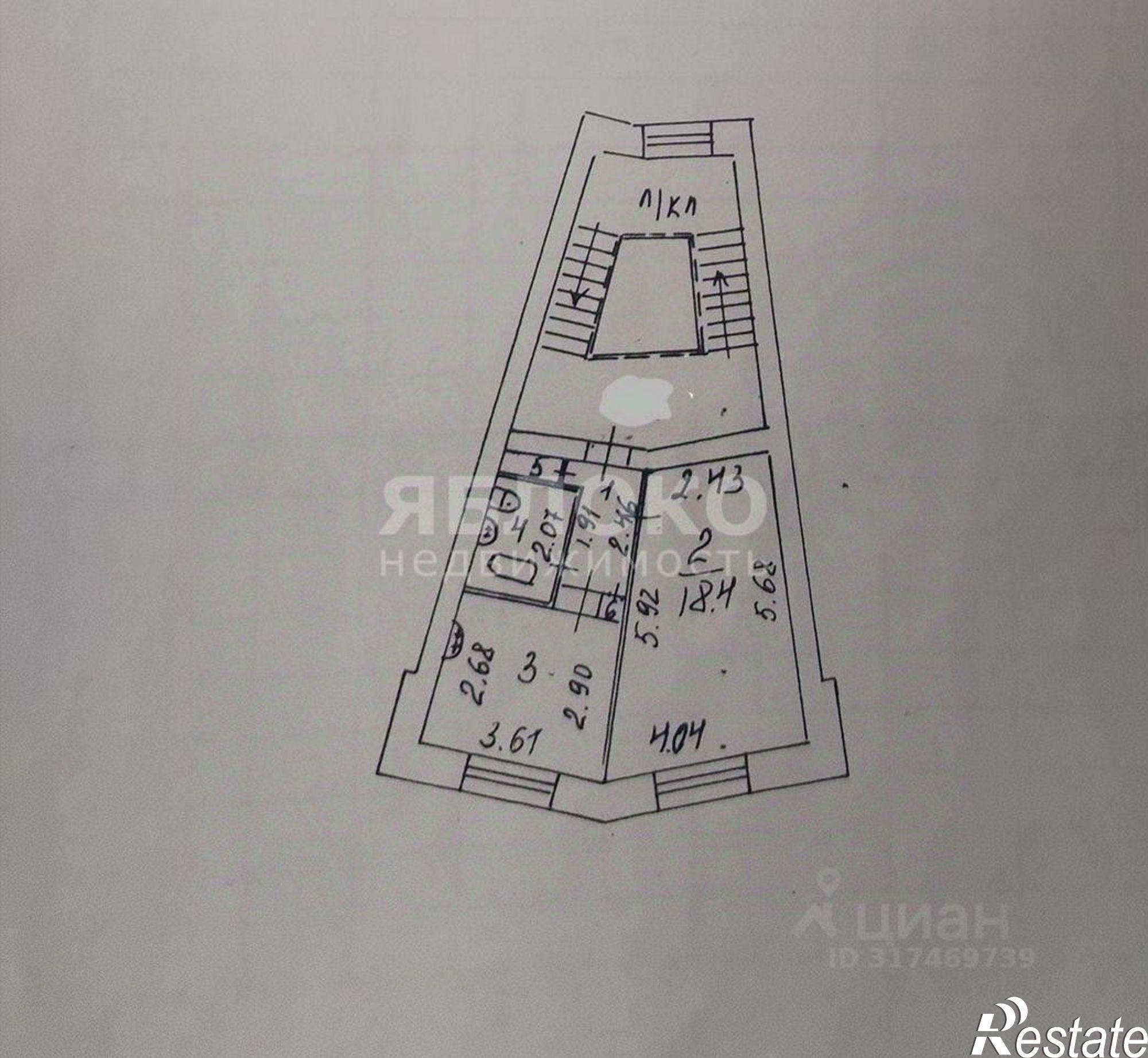 Купить квартиру за 2 400 000 рублей на г Березники, ул Юбилейная, 106