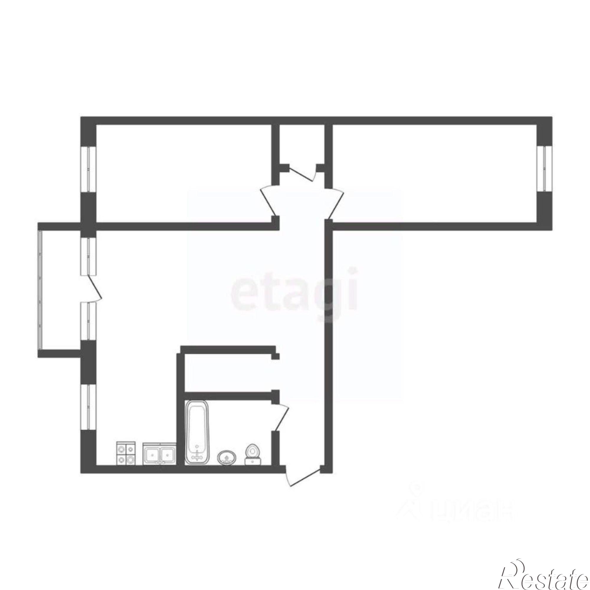 Купить квартиру за 8 650 000 рублей на городской округ Пермь, Пермь