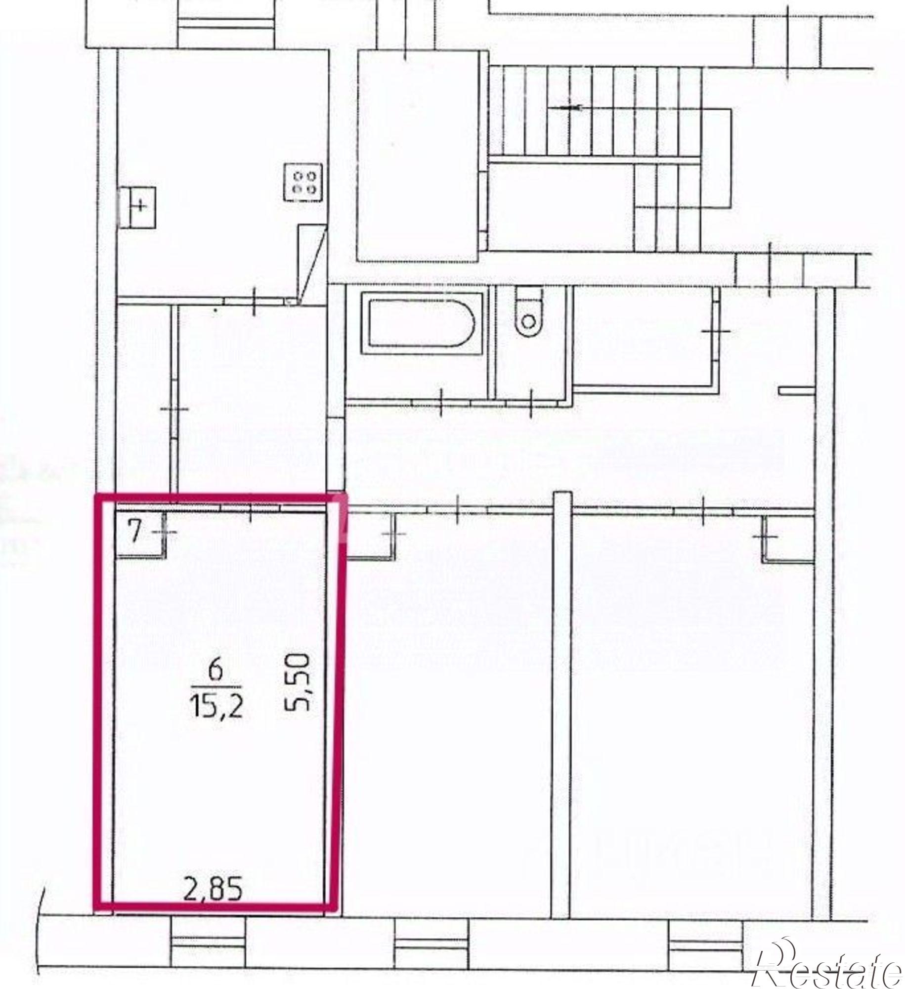 Купить комнату за 800 000 рублей на Краснокамск г., Большевистская ул., д.28