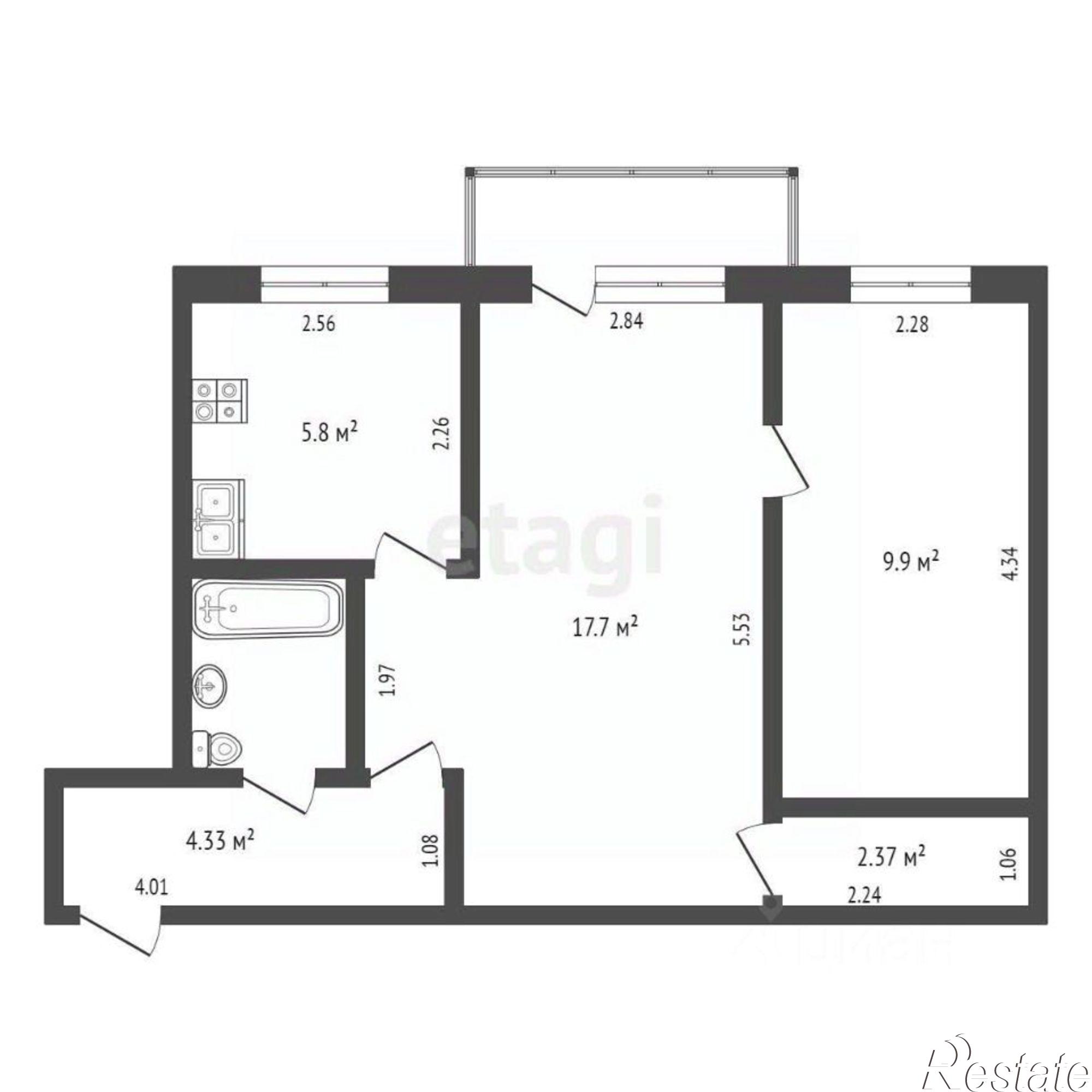 Купить квартиру за 3 000 000 рублей на улица Ленина, 8