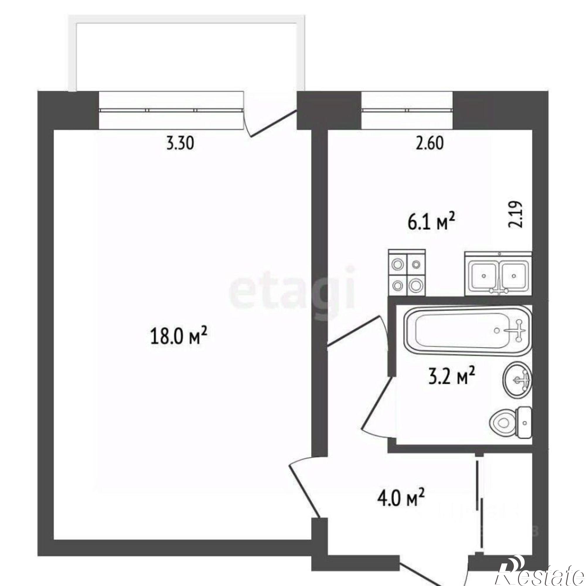 Купить квартиру за 2 800 000 рублей