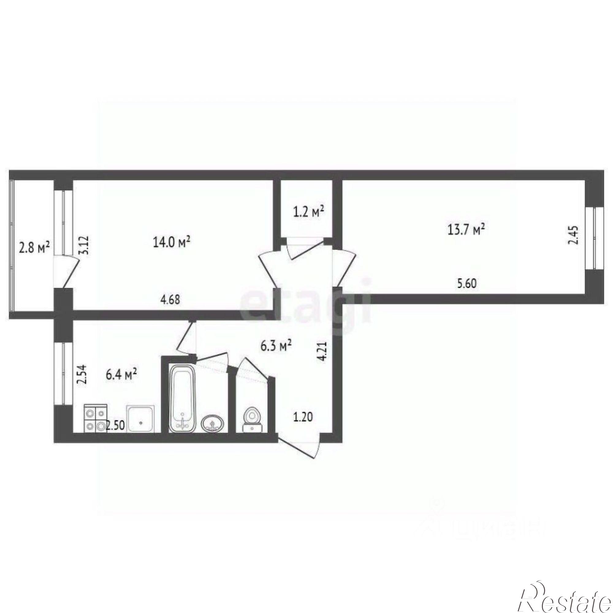 Купить квартиру за 3 350 000 рублей