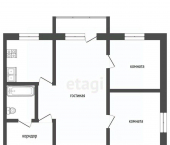 3-комн, 42кв м, этаж 4/5 Добрянский муниципальный округ
