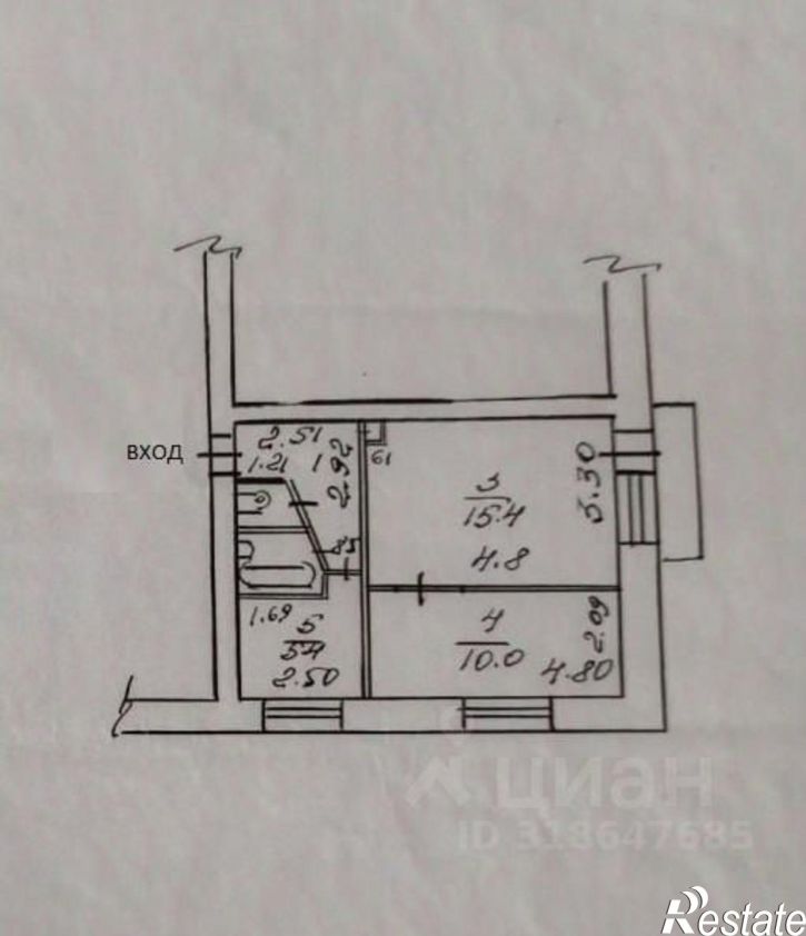 2-комн квартира ул Ломоносова, 106,  д. 106