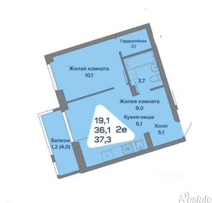 2-комн квартира Пермский район, Култаево с.