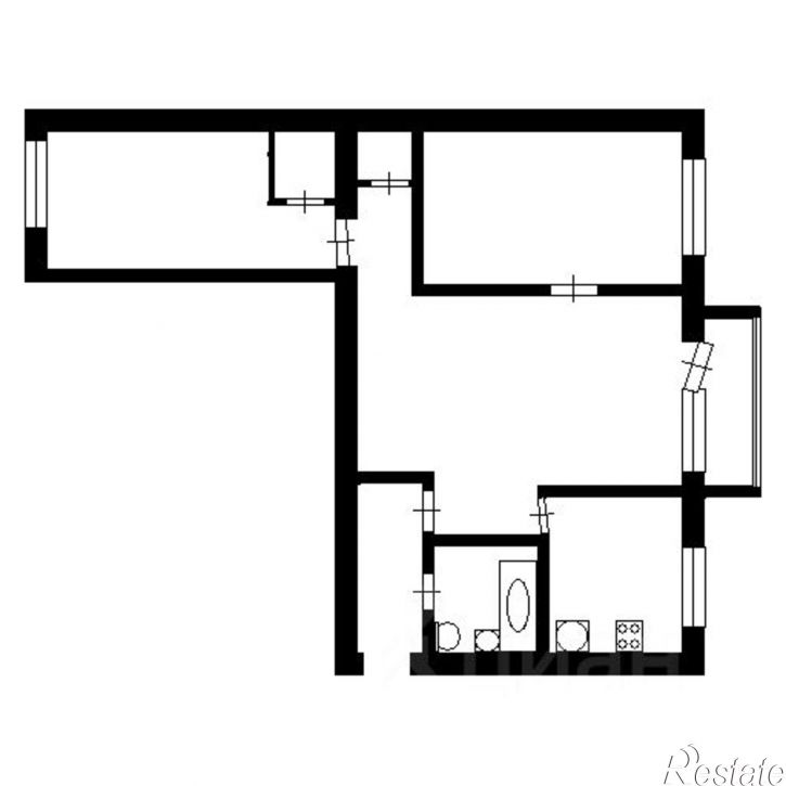3-комн квартира Добрянка, ул. Жуковского, 21