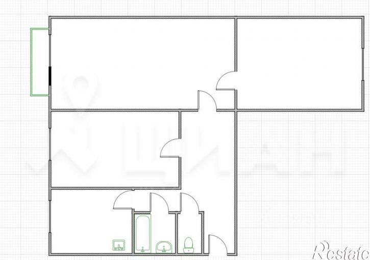 3-комн квартира улица Ленина, 44,  д. 44