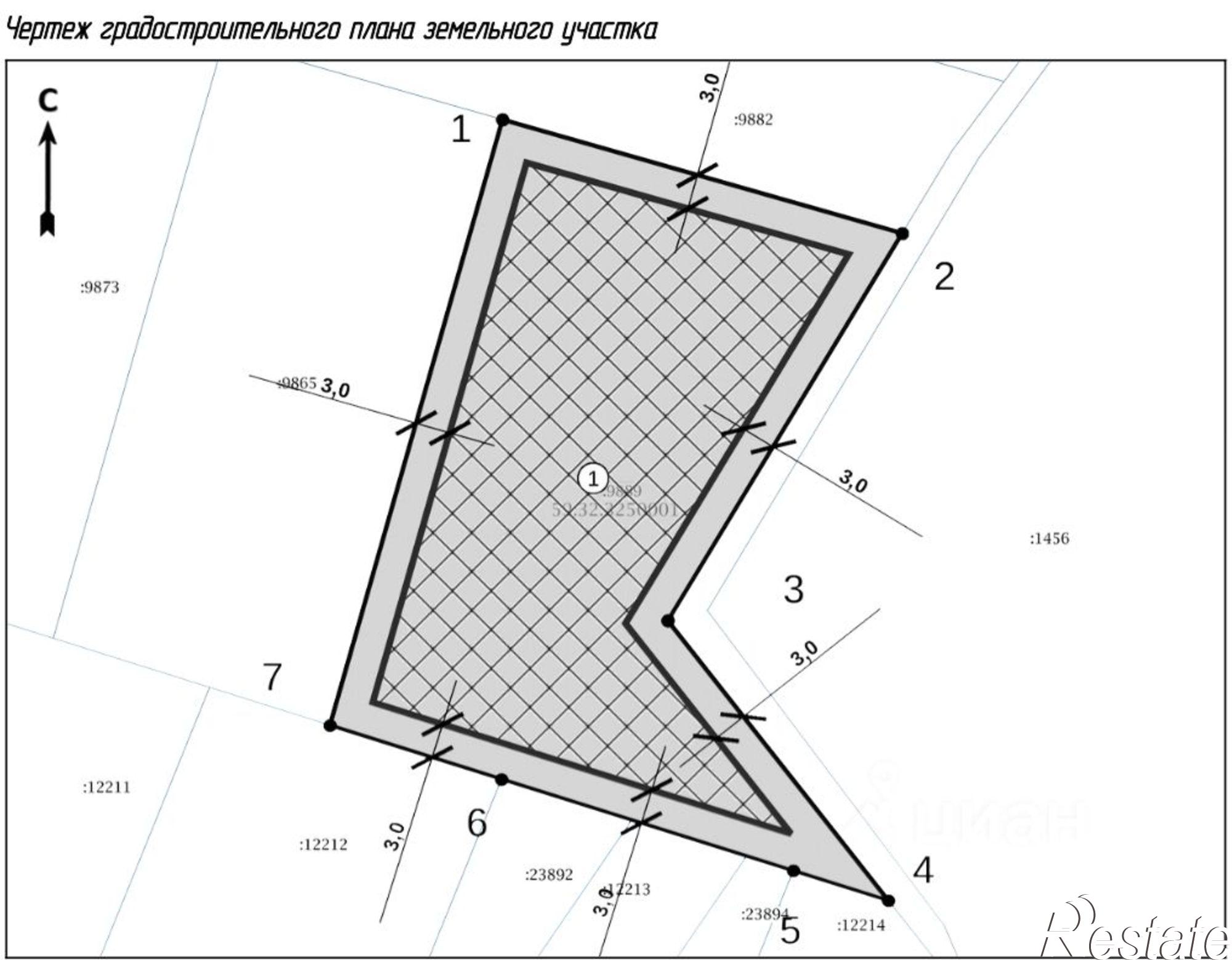 Купить землю, земельный участок за 950 000 рублей на ул Благодатная, 16