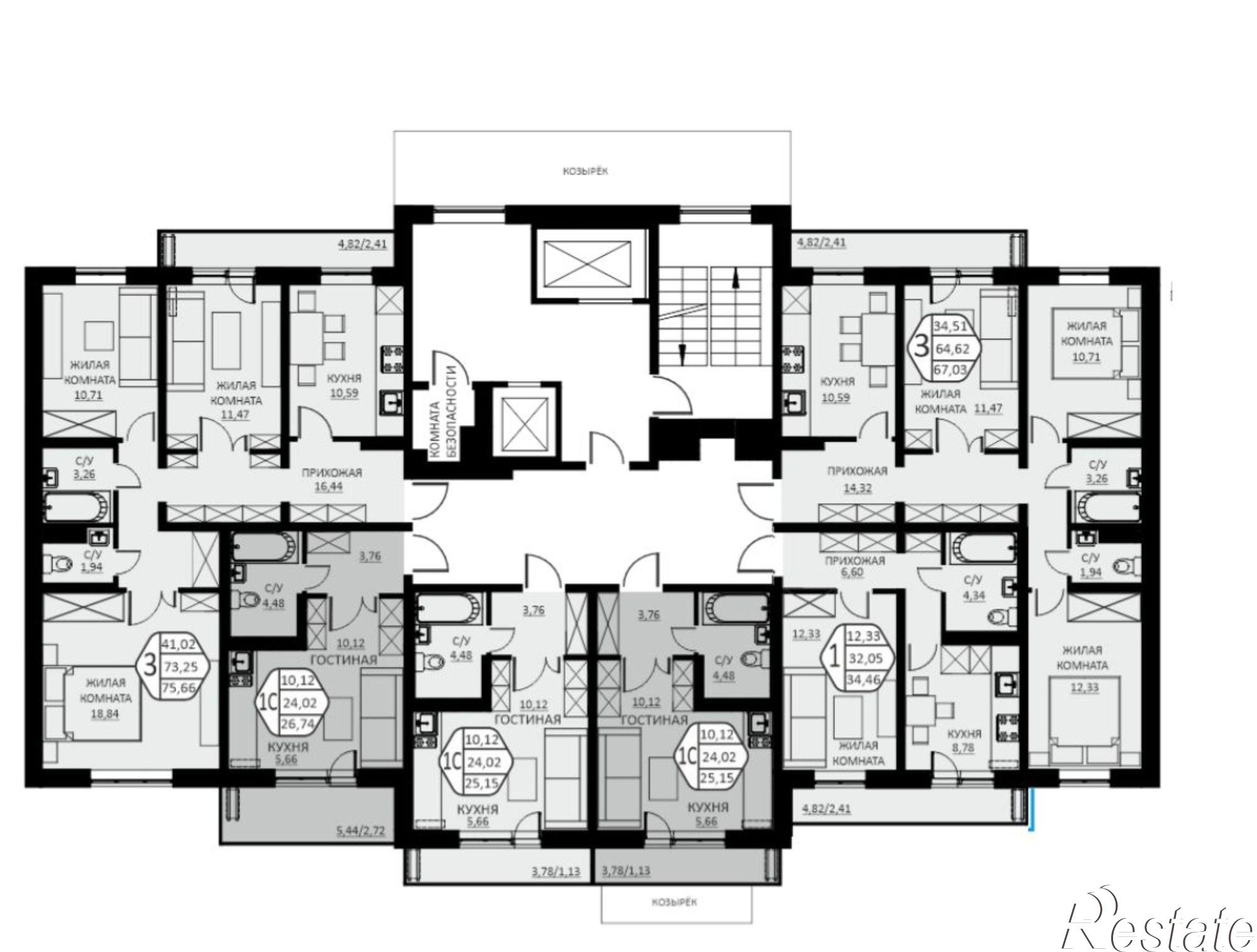 Купить квартиру за 10 322 600 рублей на деревня Кондратово