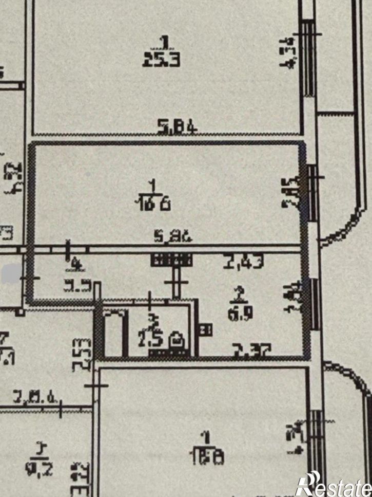 1-комн квартира ул Каширина, 24А,  д. 24А