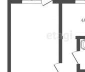 1-комн, 30кв м, этаж 4/5 ул Таборская, 14