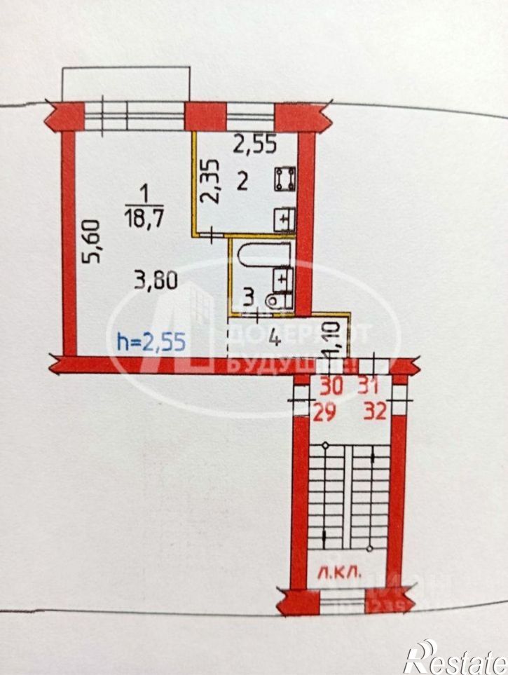 1-комн квартира ул Чайковского, 10,  д. 10