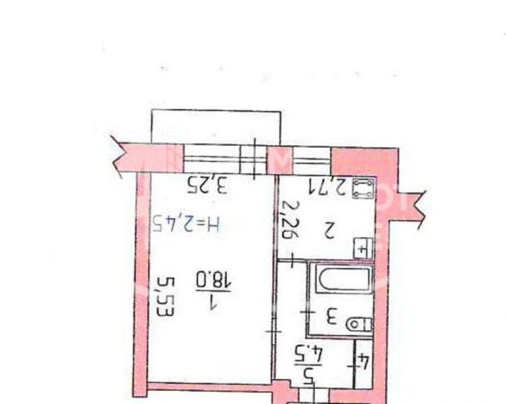 1-комн квартира Коммунистическая улица, 2