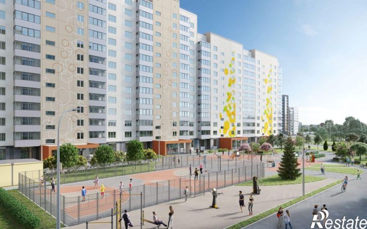 2-комн квартира в новом доме деревня Кондратово