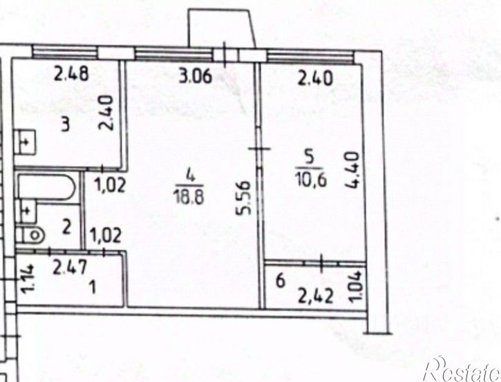 2-комн квартира улица Ломоносова, 133,  д. 133