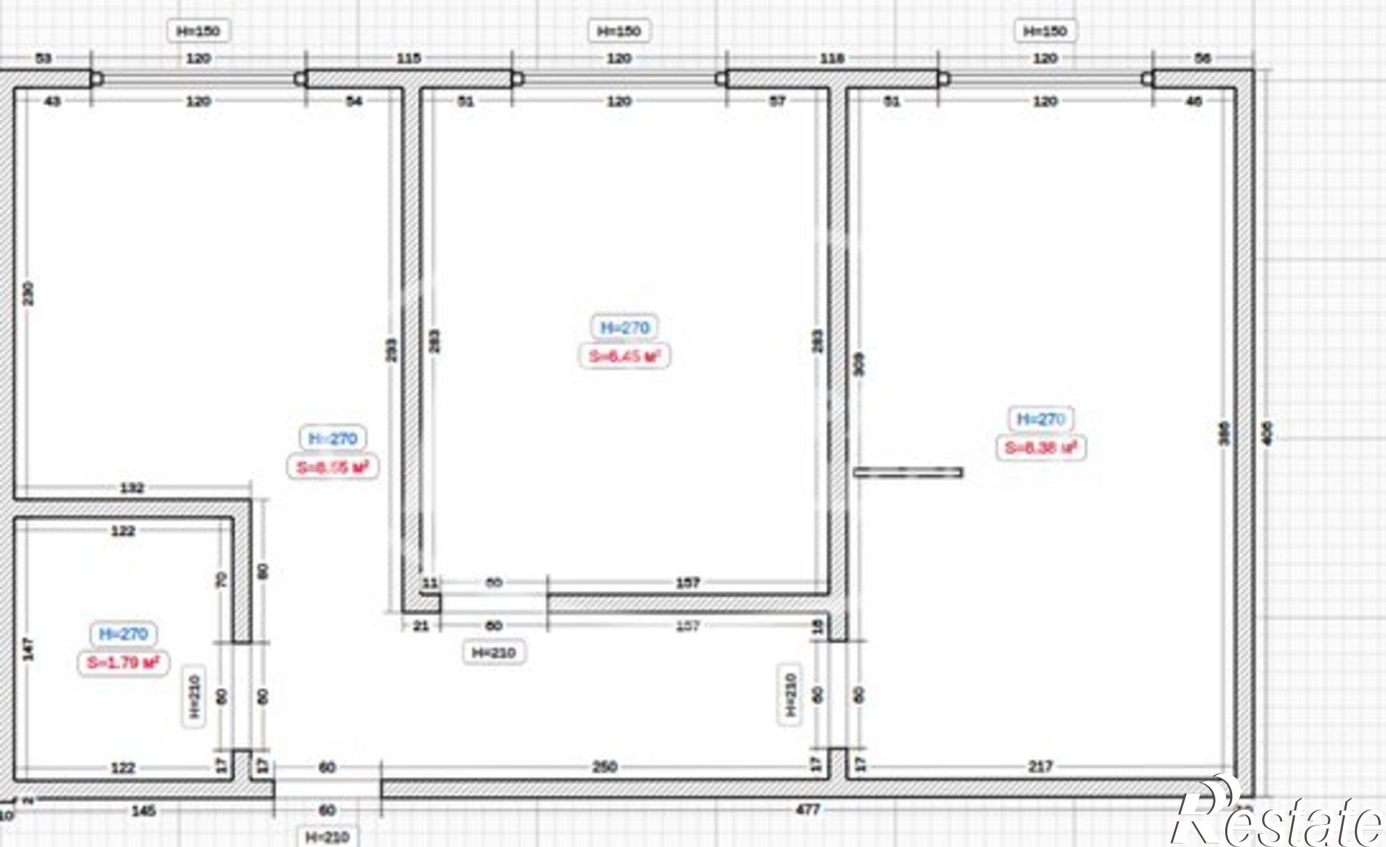 Купить квартиру за 3 700 000 рублей на б-р 48 Стрелковой Бригады, 3