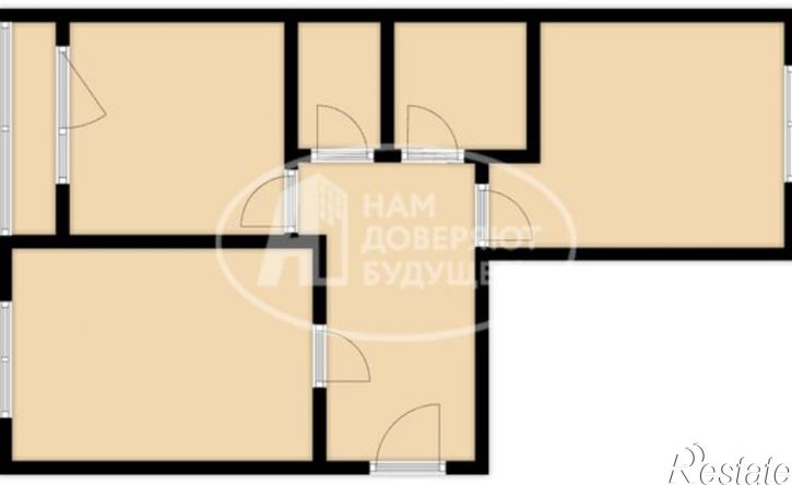 2-комн квартира улица Пугачёва, 48,  д. 48