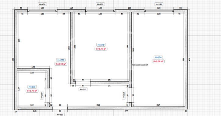 2-комн квартира бульвар 48-й Стрелковой Бригады, 3
