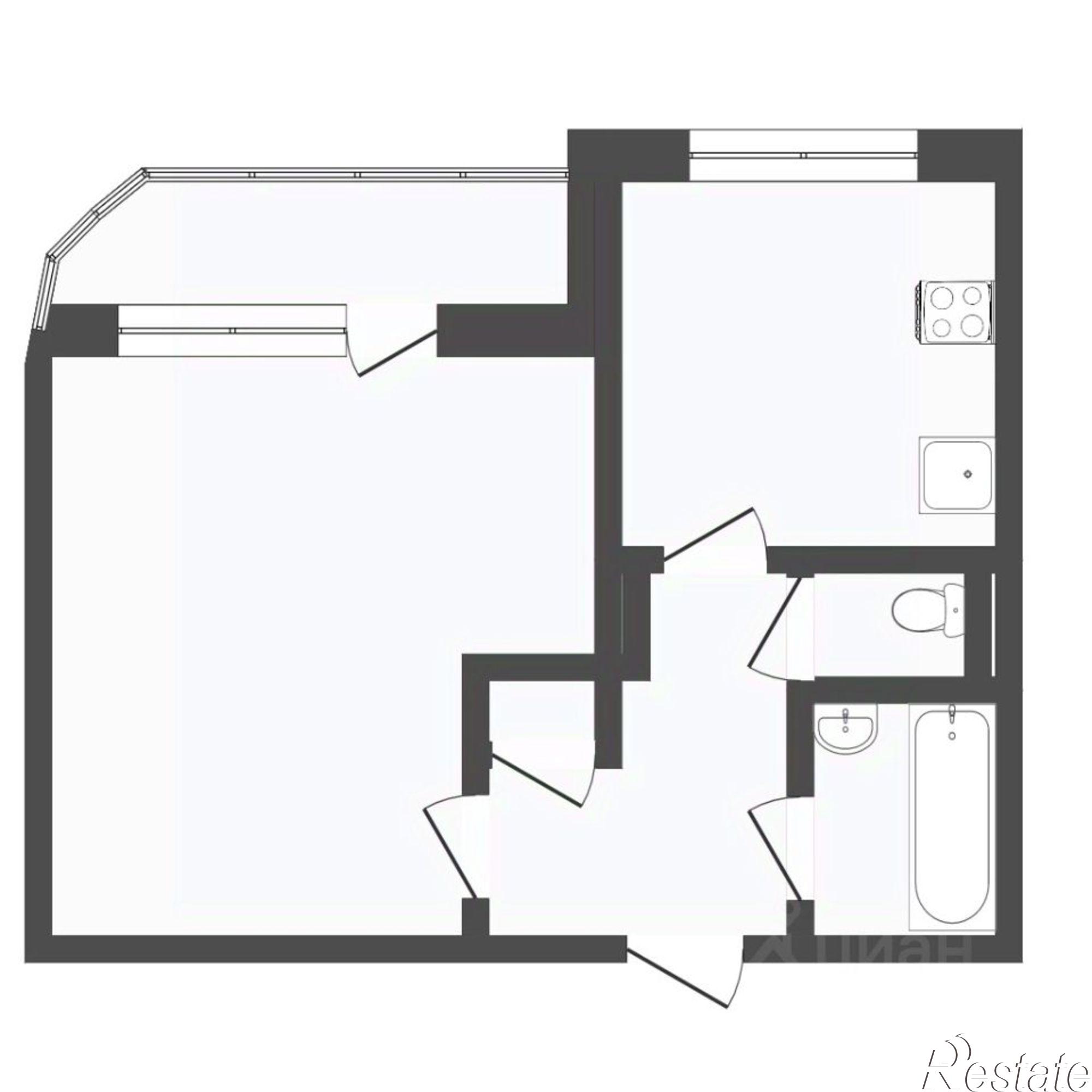 Купить квартиру за 4 600 000 рублей на городской округ Пермь, Пермь