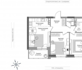 3-комн, 59кв м, этаж 13/24 шоссе Космонавтов, 162К