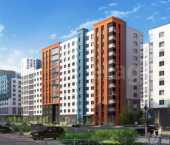 2-комн, 58 кв м, этаж 4/22 ул Серебристая, 5