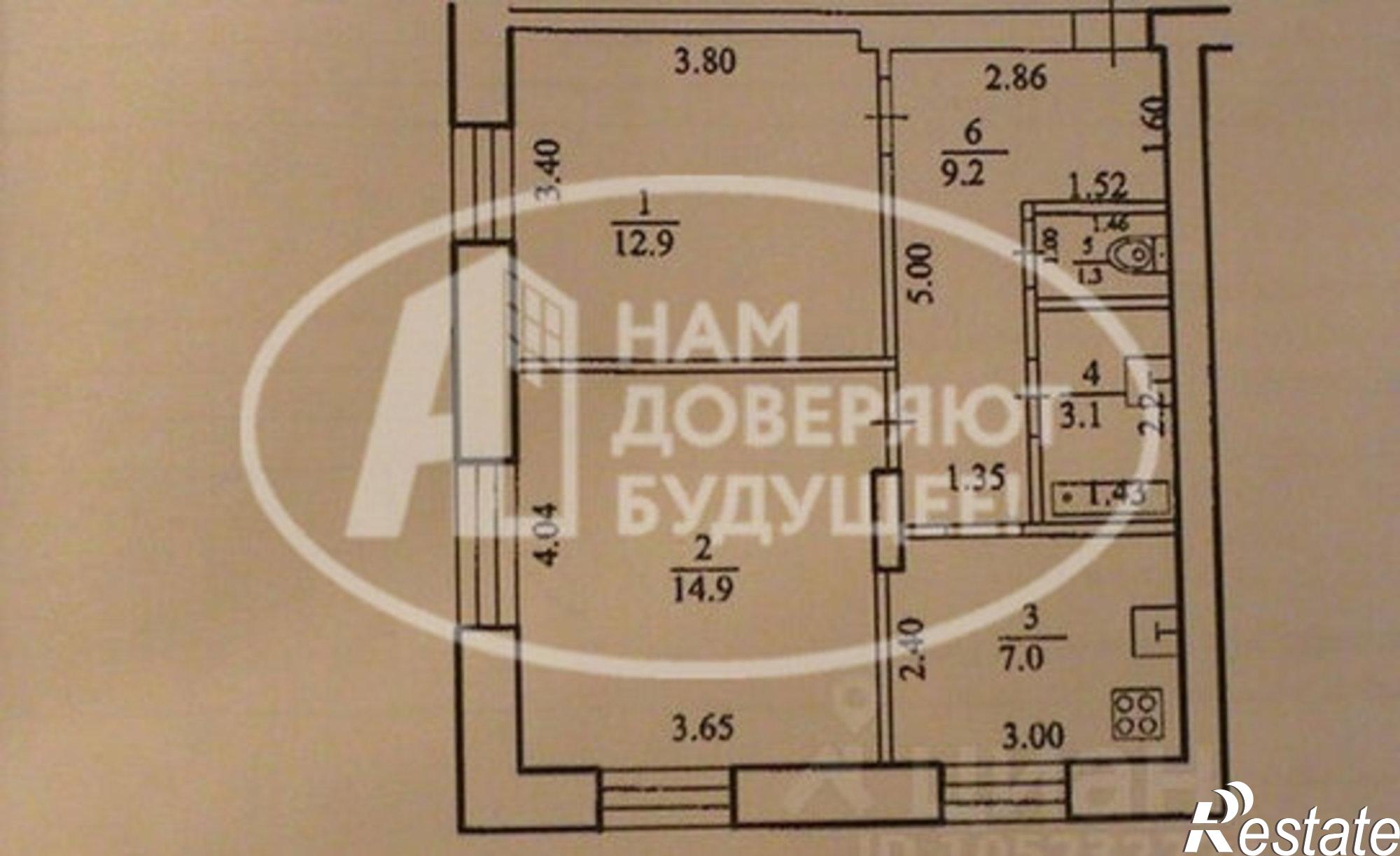 Купить квартиру за 3 800 000 рублей на ул Пионерская, 48д