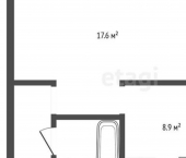 1-комн, 31кв м, этаж 4/5 Петропавловская улица, 64