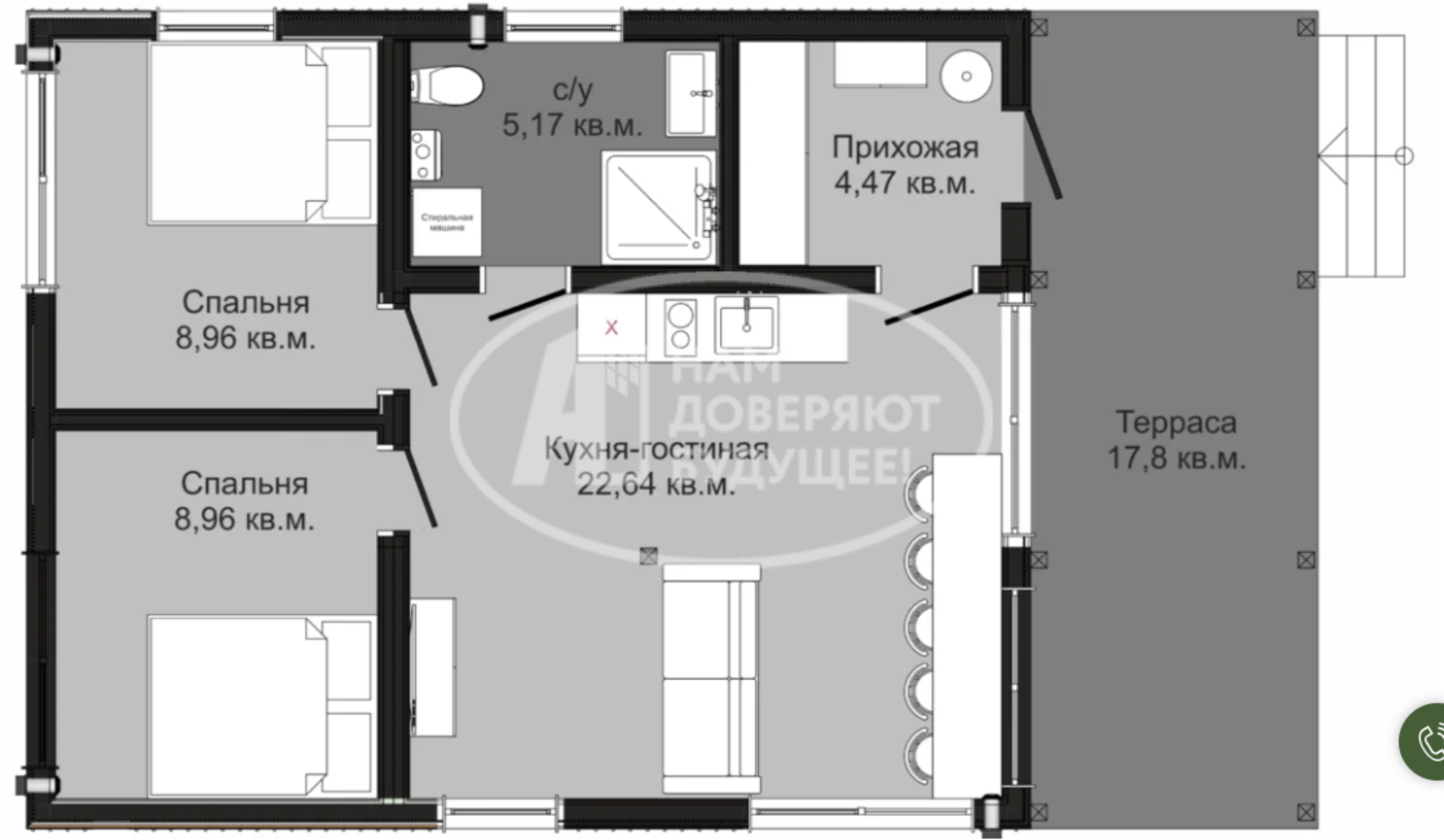Купить дачу, дом, коттедж за 5 170 000 рублей на Ольховая улица, 21
