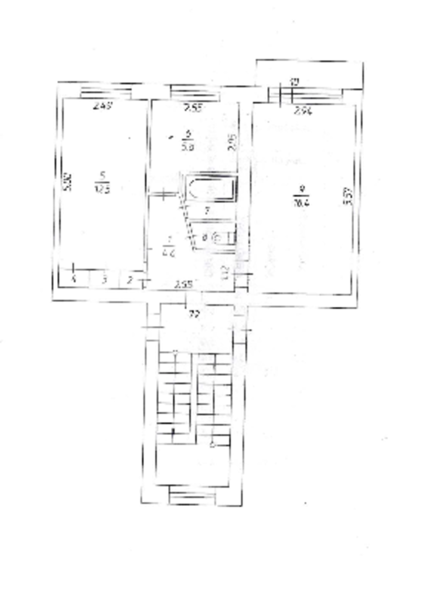 Купить квартиру за 2 950 000 рублей на улица Нефтяников, 4