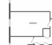 2-комн, 44кв м, этаж 2/5 ул Студенческая, 11