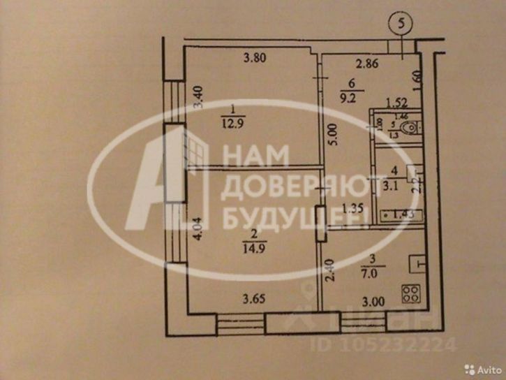 2-комн квартира Пионерская улица, 48Д