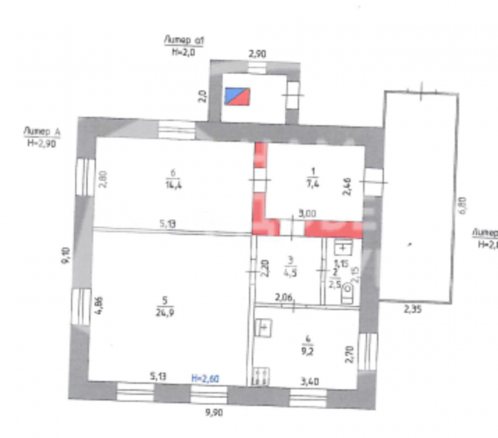 Коттедж/дом улица Карла Маркса, 68