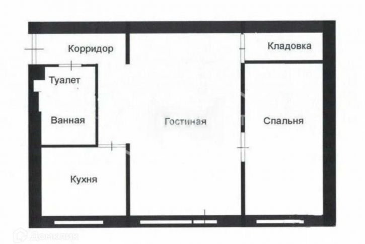 2-комн квартира Лысьвенская улица, 74