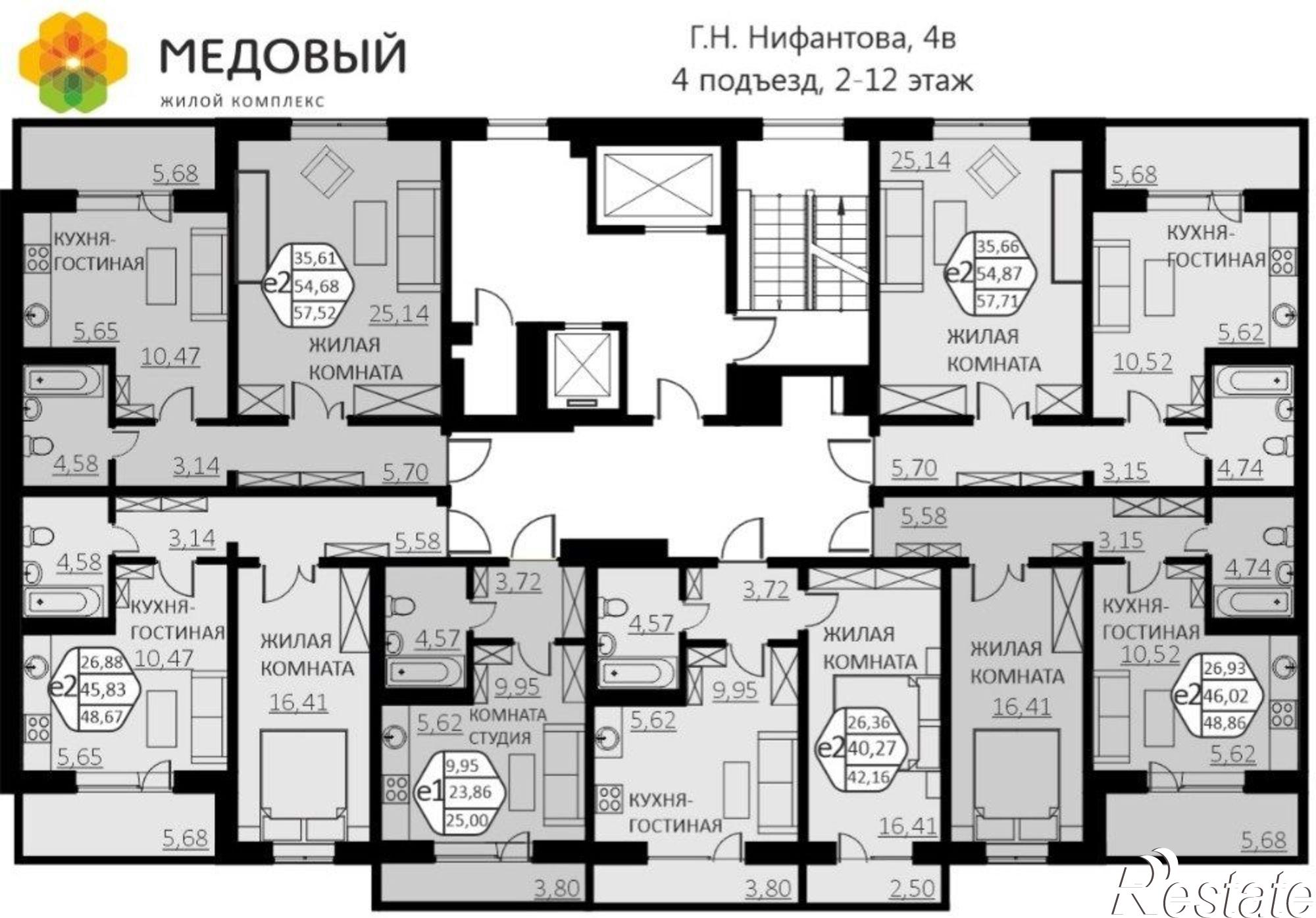 Купить квартиру за 9 067 960 рублей на деревня Кондратово