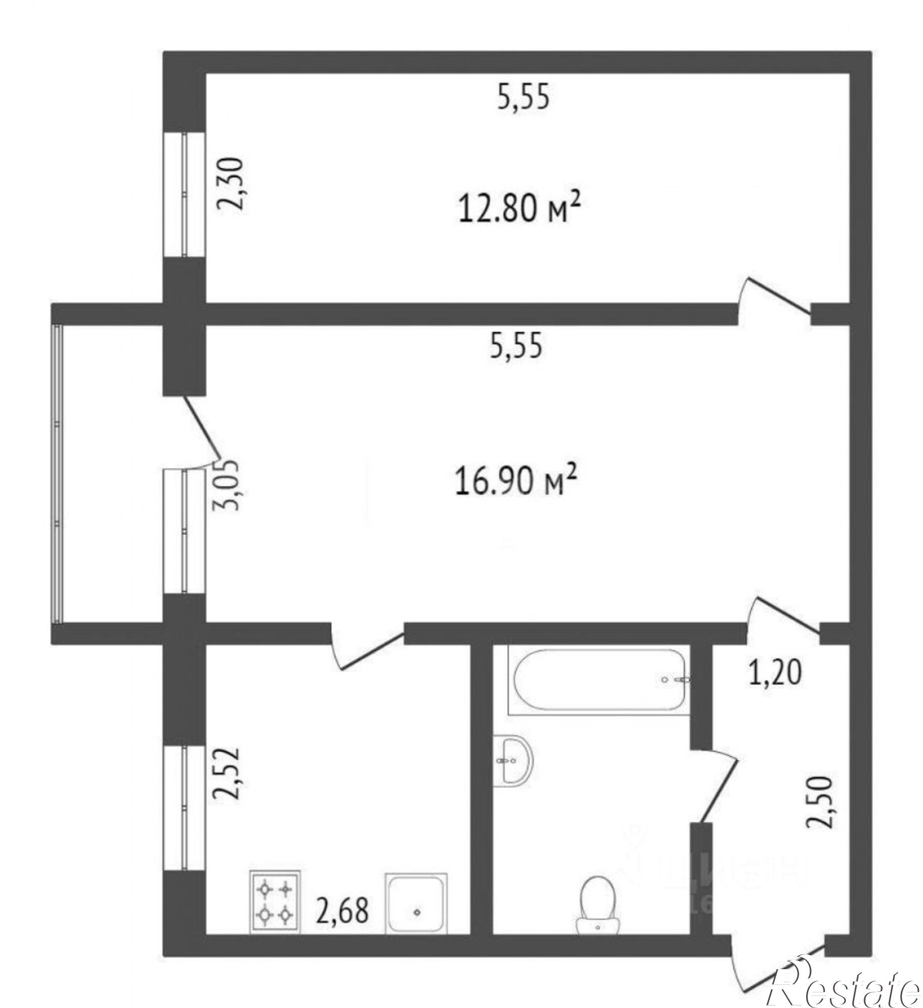 Купить квартиру за 2 250 000 рублей на улица Ломоносова, 121