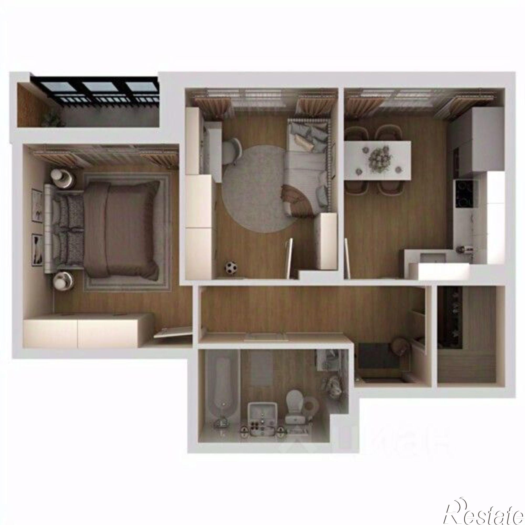 Купить квартиру за 6 920 000 рублей на деревня Кондратово