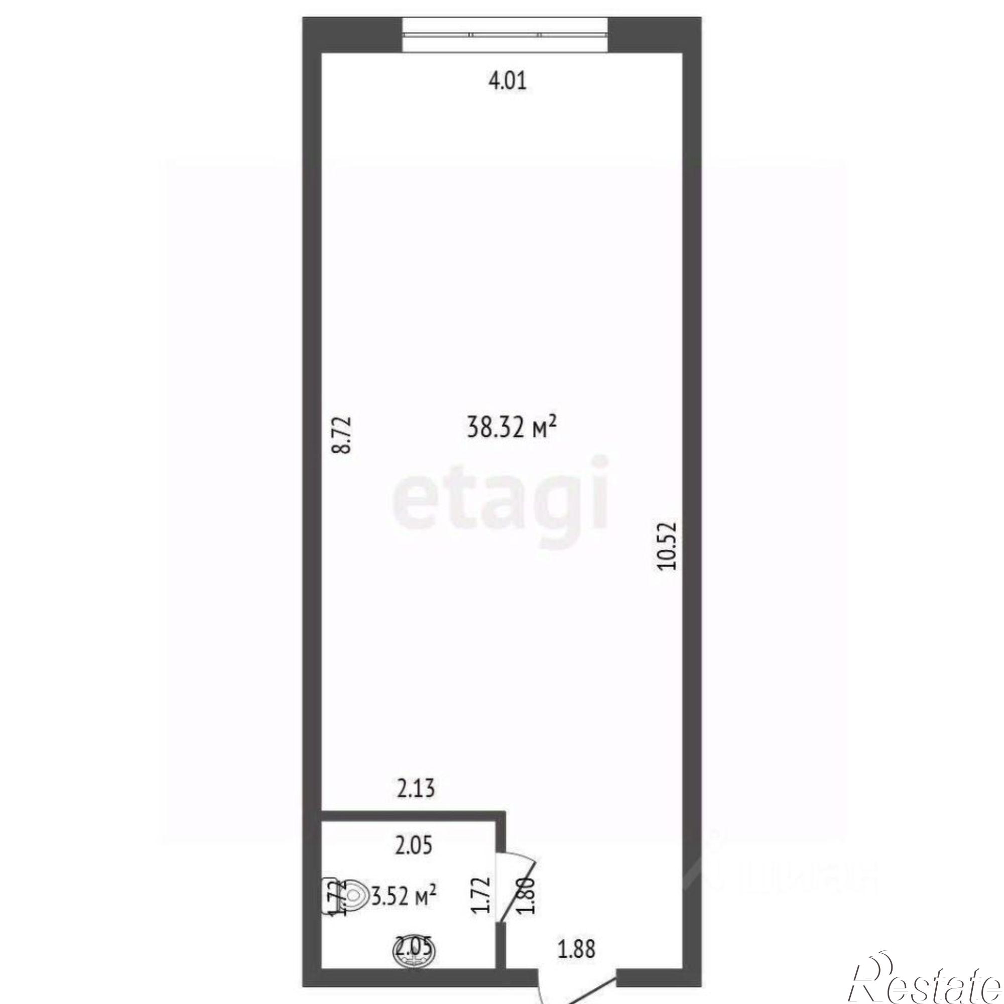 Купить квартиру за 6 950 000 рублей на городской округ Пермь, Пермь